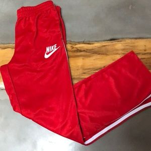 Red Nike Sweats
